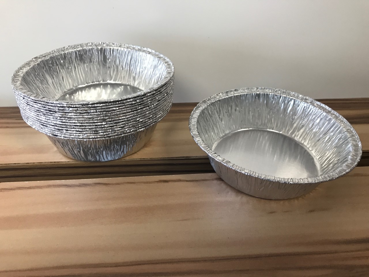 Foil Pie Tins 25mm x 100mm (Ideal for Pork Pies) x 20 Pack